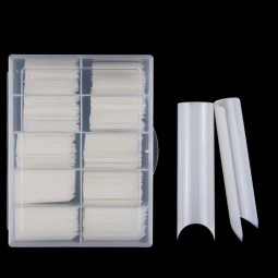 ABS Square Nail Tip Manufacturer Custom Wholesale 200 Pcs Box Private Label Custom Logo