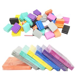 Multi-Color Hot-Selling Nail Tool Mini Sponge Shiny Nail Buffer Block