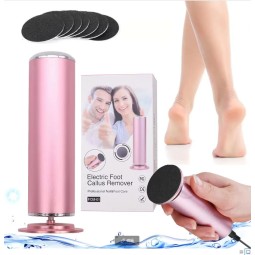 Hot-Selling Adjustable Speed Electric Callus Remover with Replaceable Sanding Discs Professional Foot Care Tool for Smooth Skin