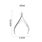 High-Quality Hand & Foot Nail Dual Spring Stainless Steel Cuticle Nipper Beauty Nail