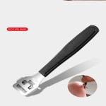 8 Pcs/Set Professional Foot File Set Pedicure Set Stainless Steel Foot File Dead Skin Remover Foot Care Tools