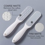 Professional Dual-Side Stainless Steel Foot File Callus Remover Pedicure File