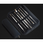 Wholesale Facial Pimple Needle Stainless Steel 7 Pcs Blackhead Removal Tool Kit with PU Bag