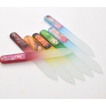 Custom Crystal Resin Crystal Glass Nail File with Box