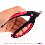 2023 New Professional Acrylic Nail Cutter Trimmer Nail Art Tool Acrylic Nail Cutter with Silicone Handle