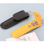 Professional 6 Pcs Ear Pick Ear Cleaner Set Ear Cleaning Tool Set with PU Case