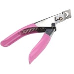 Stainless Steel Acrylic Nail Cutter Fake Artificial Nail Tip Trimmer Cutting Edge Cutter