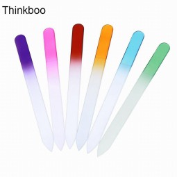 Colorful Crystal Glass Nail File Czech Glass Nail File Professional Nail Art Tool