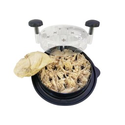 2024 Kitchen Household Multi-Function Manual Meat Grinder Transparent Meat Grinder Eco-Friendly PC Plastic Vegetable Fruit Cutter