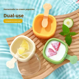 New High-Quality Transparent Crystal Ice Ball Mold Food-Grade Silicone Ice Cream Tool Sustainable Eco-Friendly