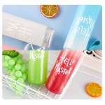 Wholesale Frosted Glass Cup with Color-Changing Logo Creative Advertising Perfect Beverage Sublimation Print Can Logo Gift Cup