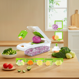 2024 New Vegetable Cutter Durable Manual Food Vegetable Cutter Onion Cutter Kitchen Accessory Tool