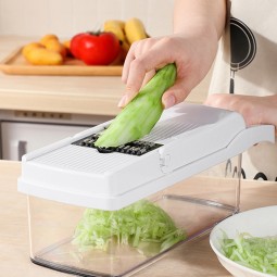 Portable Multi-Function Rotary Vegetable Cutter & Slicer Fruit & Onion Kitchen Tool Vegetable Grater & Chopper