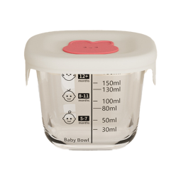 Wholesale Glass Baby Food Storage Container 180ml 6oz Baby Food Storage Jar with Lid Microwave Dishwasher Safe BPA-Free