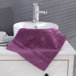 Quick-Dry Baby Blanket Bath Towel Solid Color Set