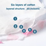 Muslintree Feeding Cloth Newborn Drool Towel Cotton Quick-Dry Breathable Baby Bib Cotton