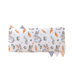 Wholesale Baby Bamboo Fiber Spandex Soft Pillow Cartoon Pattern Portable Detachable Pillowcase Baby Sleep Pillow