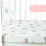 Factory Direct Wholesale Baby Printed Sheet 100% Cotton Bassinet Crib Sheet