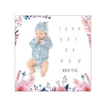 Custom Muslin Tree Ultra-Soft Swaddle Blanket Winter Baby Blanket