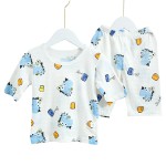 Anti-Bacterial Breathable 100% Cotton Organic Cotton Summer Children Woolen Baby Set