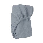 Crib Sheet Solid Color Cotton Muslin Fitted Crib Sheet Soft Crib Sheet