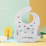 Muslin Tree Wholesale Price Custom Waterproof Bib Baby Silicone Feeding Bib