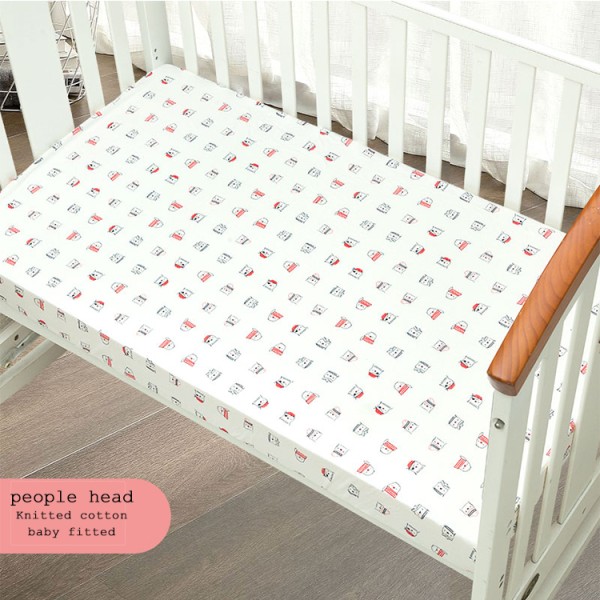 Custom Winter Animal Pattern Printed Crib Sheet Quilt Woven Muslin Cotton Best Fabric Material