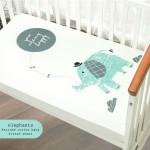 Custom Winter Animal Pattern Printed Crib Sheet Quilt Woven Muslin Cotton Best Fabric Material