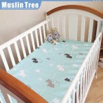 Muslin Winter Sheet Design Fitted Crib Sheet