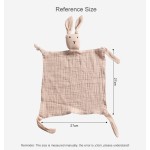 Organic Cotton 100% Baby Security Blanket Quilt Cute Shape Toy Soft Muslim Animal Baby Blanket