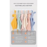 100% Organic Cotton Cute Shape Security Blanket Portable Baby Soothing Blanket Cartoon Pattern Home Hospital Use