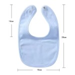 Baby Drool Towel Solid Color Newborn Bib 100% Cotton Bib Colorful Baby Bib Drool Bib Baby Feeding Apron Cotton Burp Cloth