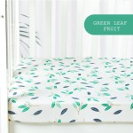 Muslin Tree 70 * 130 cm Animal Pattern 100% Cotton Printed Bedding Set Crib Sheet Organic Crib Sheet