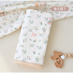 Skin-Friendly Comfort Print Custom Blanket Ultra-Soft Breathable Comfort Wrap Baby Swaddle Blanket