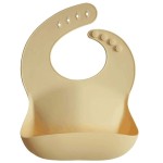 Easy Clean Bib Children Silicone Bib Waterproof Custom Pattern Baby Teething Bib Silicone Feeding Baby Bib