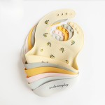 Wholesale Custom Food Grade BPA Free Adjustable Soft Waterproof Silicone Baby Bib