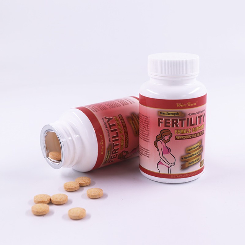 Safe Female Supplement Boost Fertility Tablet Conception Customized Service Private Label 60 Tablet for Baby
