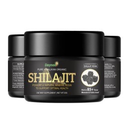 支持定制100%纯天然草本喜马拉雅Shilajit树脂提取物糖浆增强免疫系统