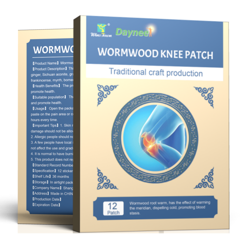 Wormwood Knee Patch to Promote Blood Circulation Natural Herbal Knee Patch Specially Made Knee Patch