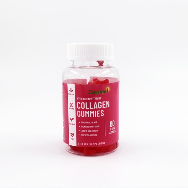 Factory Wholesale Multivitamin Supplements Gummy Candy Skin Whitening Collagen Gummies
