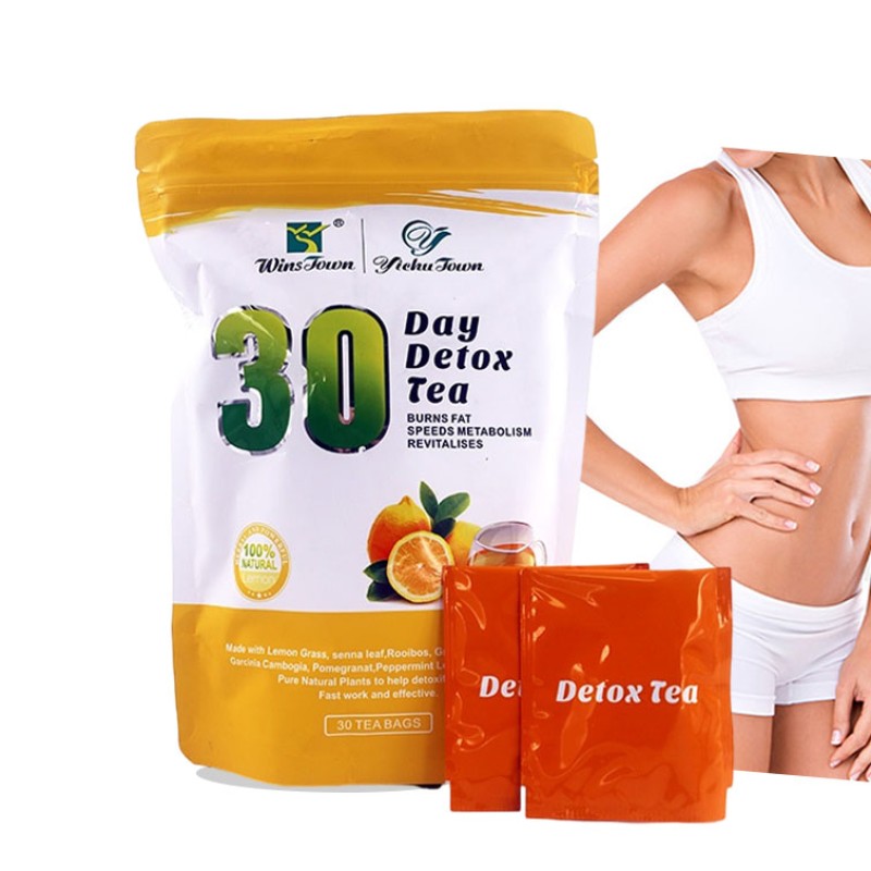 New Style Lemon Taste 30 Loss Weight Fat Days Detox Slimming Tea for Weight Loss