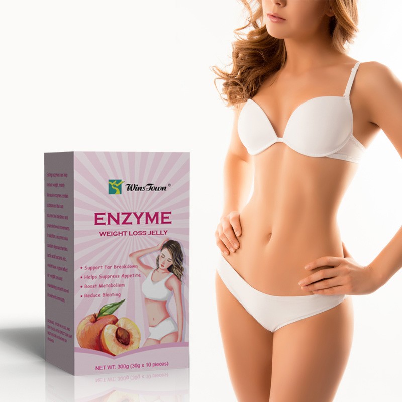 Healthy Enzyme Slimming Jelly Detox Lose Weight Pudding Daily Drinking Slim Jelly Food Supplements