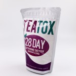 28天平腹茶脂肪燃烧器私人标签Teatox 28天极端适合茶补充剂
