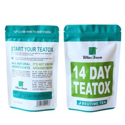黄金茶叶OEM脂肪燃烧瘦身排毒瘦适合瘦茶食品OEM ODM散装14天排毒茶