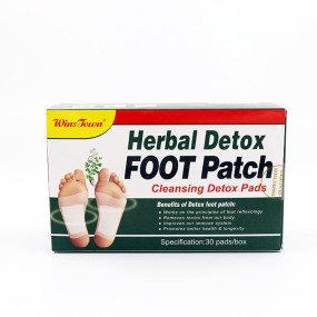 Herbal Detox Foot Patch Cleansing Detox Pads Specification 30 Pads Per Box