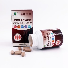 OEM/ODM Custom Private Label Maca Energy Supplement Capsules Pills Men Power Energy Tablets Candy