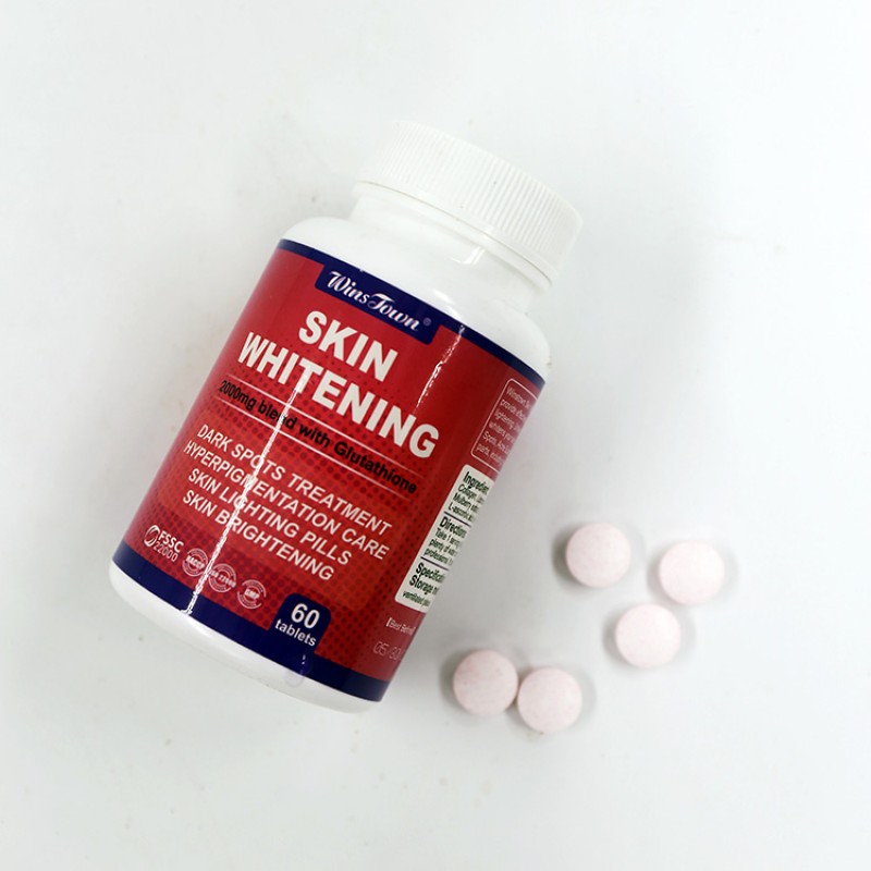 Custom Private Label Perfect White Skin Whitening Pills Specially Created to Provide Effective Skin Brightening and Lightening