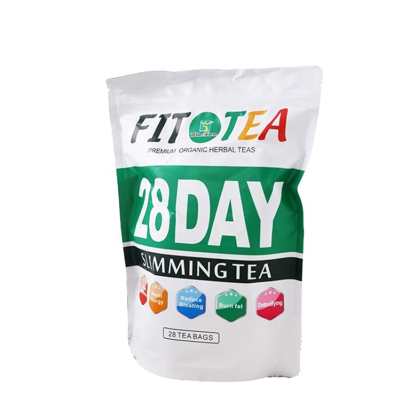Best Selling WanSongTang 28 Day Detox Fit Flat Belly Tea Bags Private Label Organic