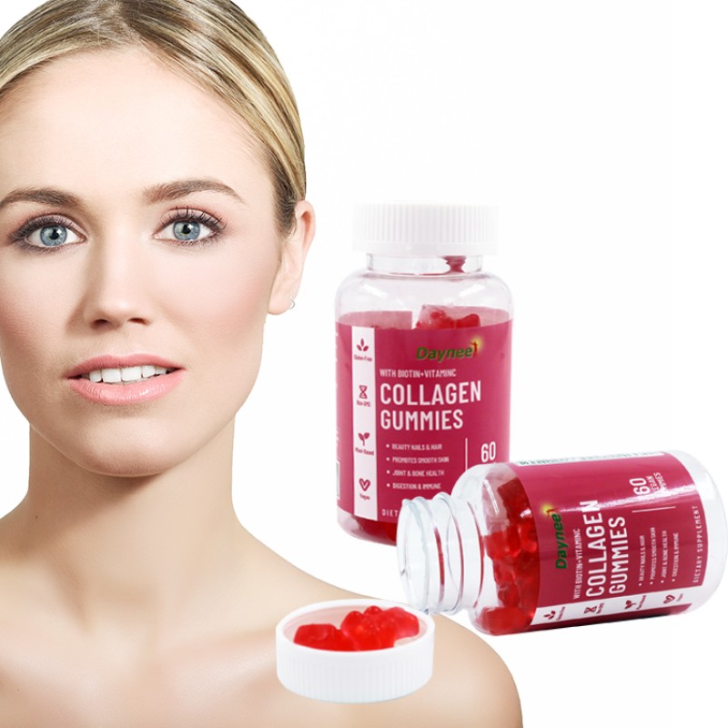 Hair/Nail/Skin Collagen Gummies Candy Supplement Multivitamin Collagen Gummies