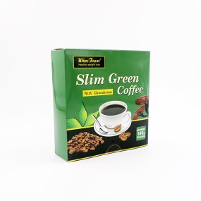 Custom Wholesale Slimming Instant Coffee Natural Ganoderma Healthy Diet Slim Weight Loss Fit Green Coffee
